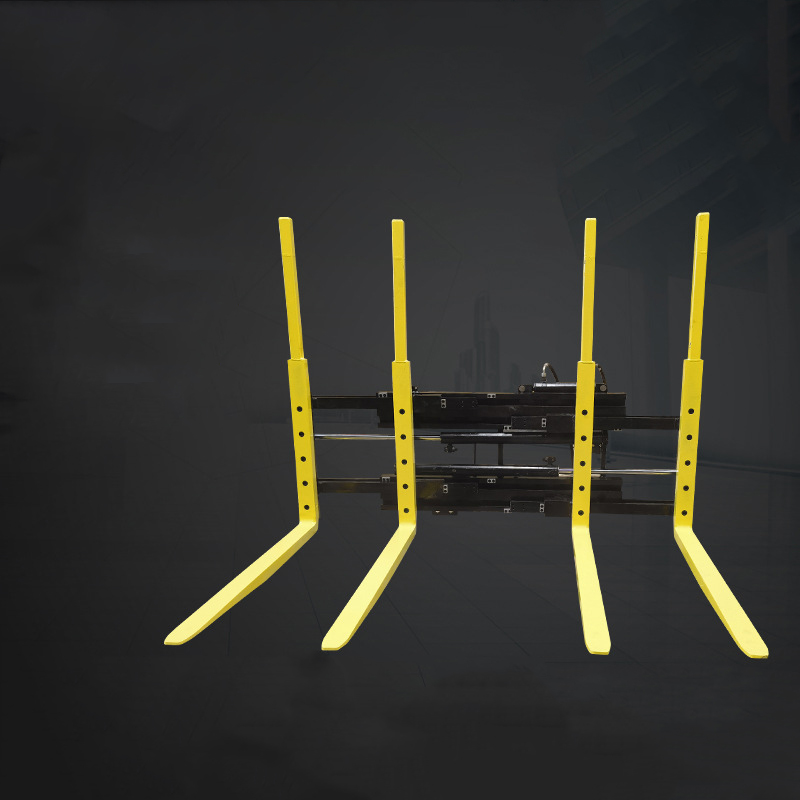 Fourche à double palette