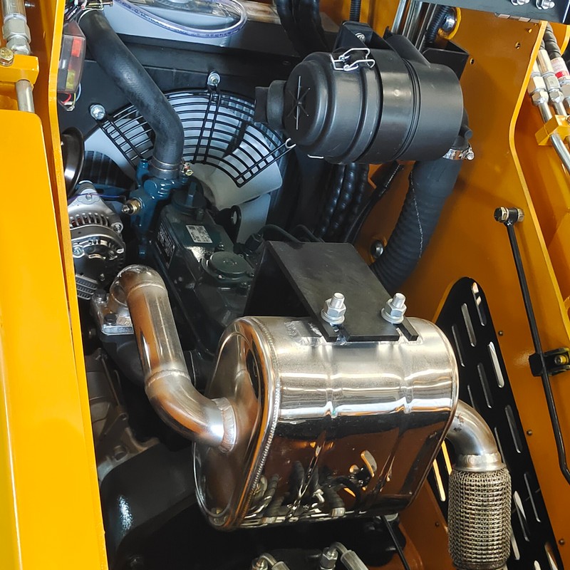 Chargeuse sur chenilles et chargeuse compacte