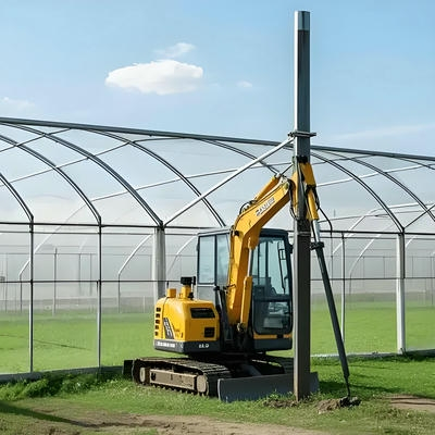 Mini-pelles dans l'agriculture