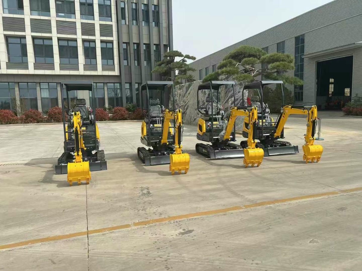 Excavatrice de construction intérieure