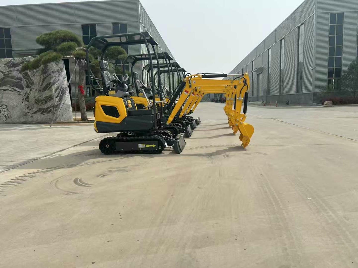 Excavatrice de construction intérieure