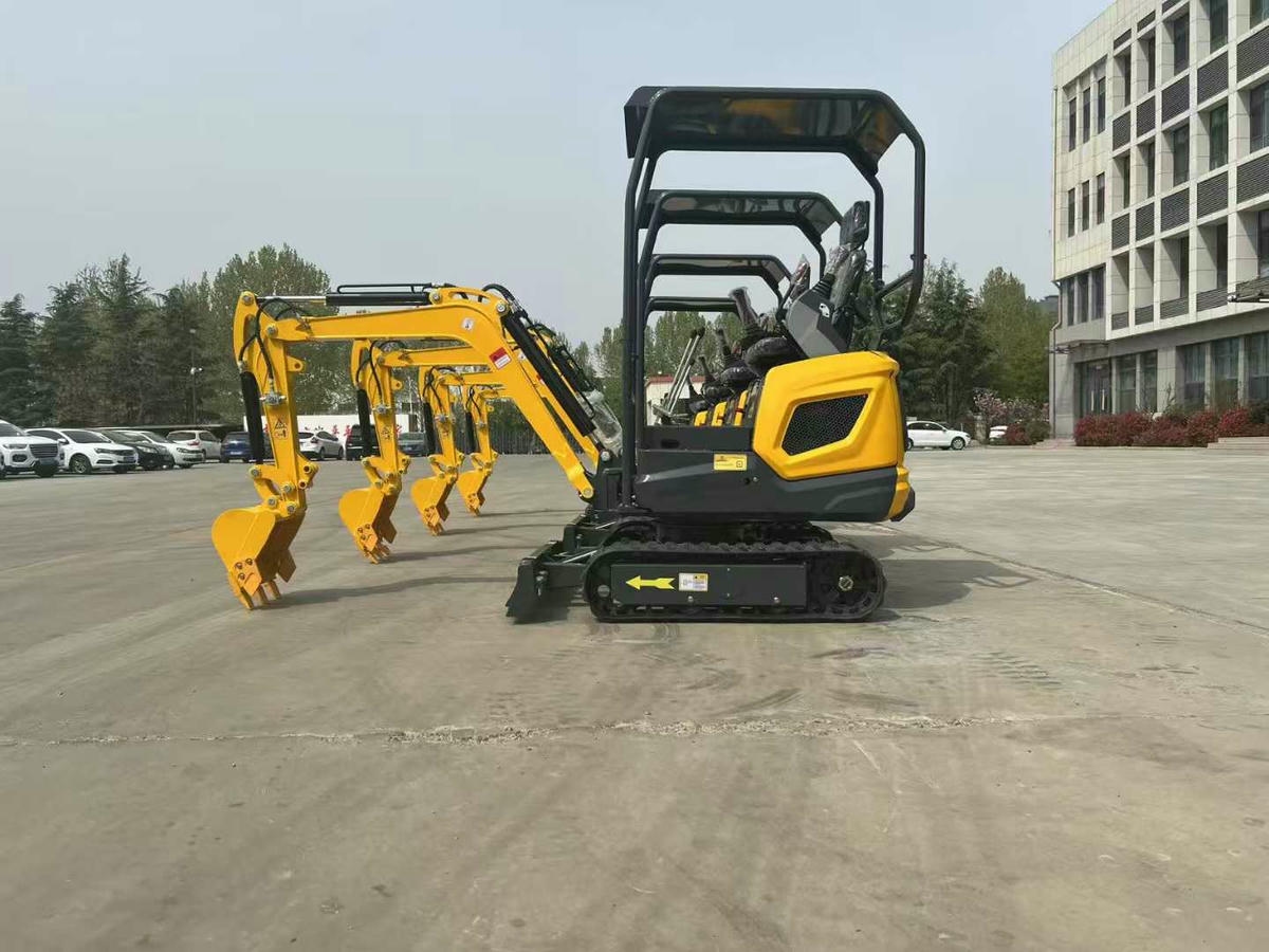 Excavatrice de construction intérieure