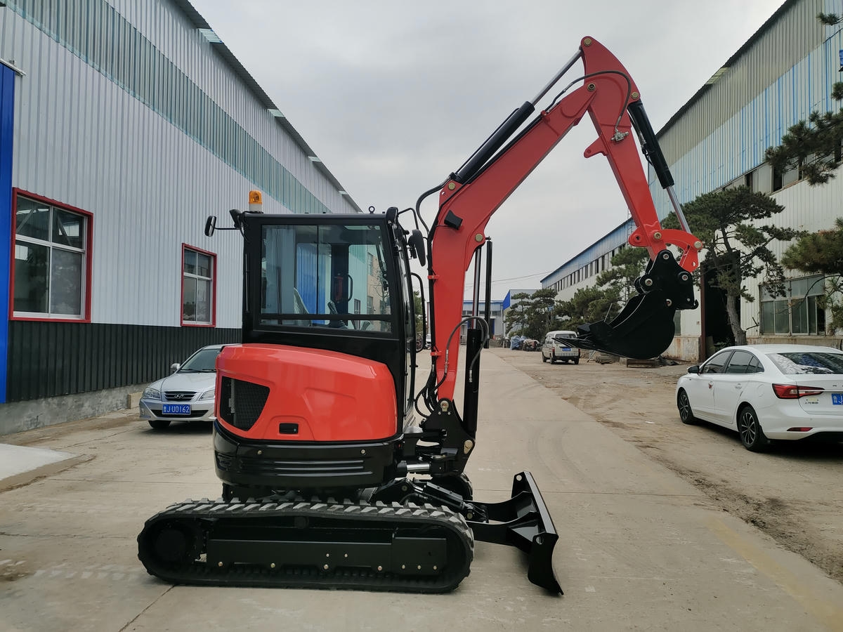 Mini-pelle sur chenilles