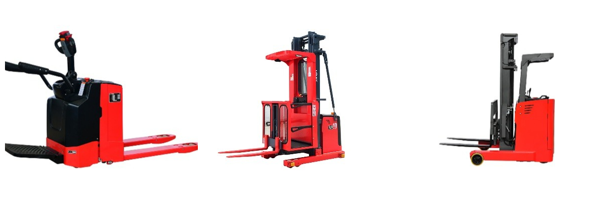 Classe II : chariots à allées étroites à moteur électrique Classe II : chariots à allées étroites à moteur électrique