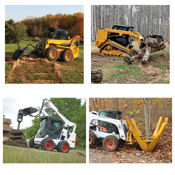 Chargeuses compactes en foresterie